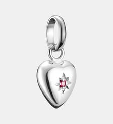 Pendentif Charm cœur avec étoile Connect Thomas Sabo