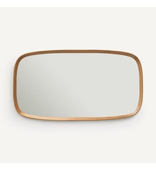 Miroir rectangulaire chêne massif, H110cm AM.PM