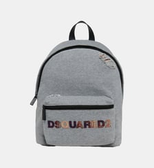 Sac à dos avec logo sur le devant Dsquared2