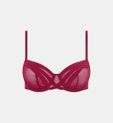 Soutien-gorge corbeille tulle plissé Chantelle X