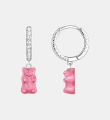 Créole individuelle à breloque Ours d’Or rose Thomas Sabo