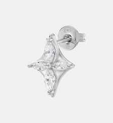 Boucle d'oreille puce Radieuse argent Nebuleuse Bijoux