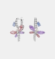 Pendants d'oreilles Ariana Grande x Swarovski, Libellule, Métal rhodié Swarovski
