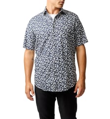 Chemise droite florale en coton à manches courtes Jameison Bay Rodd & Gunn