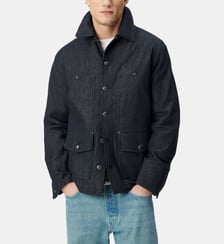 Veste en jean brut esprit worker Ikks