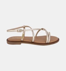 Sandales plates en cuir DUNIA Les Tropeziennes par M. Belarbi