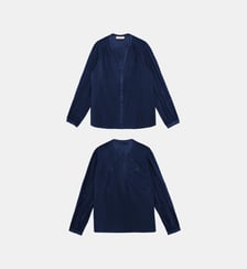 Blouse manches longues col v imprimé broderie BELYNE La Petite Etoile