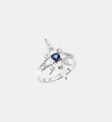 Bague étoile avec pierres bleues Thomas Sabo