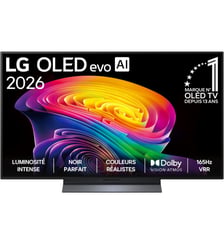 TV OLED 48C6 (2026) 48" (121 cm) 4K Ultra HD - Expérience Gaming, 120Hz, Smart TV Lg