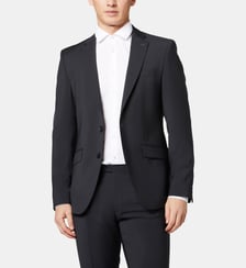 Veste de costume en laine slim Allan Digel
