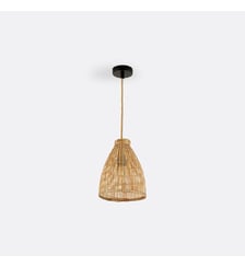 Suspension en bambou Ø20 cm La Redoute Interieurs