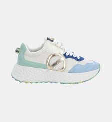 CARTER JOGGER -  BLANC CASSE/BLEU/VERT No Name