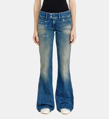 Bootcut Jeans Low Waist D-Hush Diesel