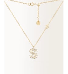 Collier Initiale S Or Jaune PIAPARIS