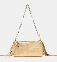 Pochette Miss M pouch métalisée Maje