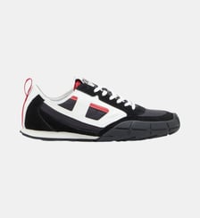 S-Pagodha-Sneakers en cuir, suède et tissu indéchirable Diesel