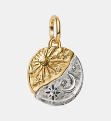 Charm Médaillon Soleil et Lune Pandora