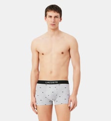 Lot de 3 boxers courts stretch imprimé Lacoste
