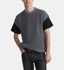 Pull cary en coton Agnès b.
