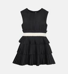 Robe manches courtes plissee Karl Lagerfeld Kids