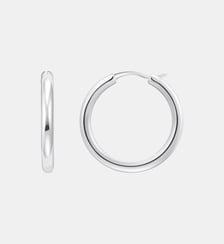 Boucles d'oreilles classiques de forme plus large Thomas Sabo