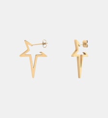 Boucles d'oreilles dorées luna - kind of things Caroline Najman