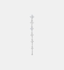 Boucle d'oreille puce pendante Grande Avalanche or Nebuleuse Bijoux