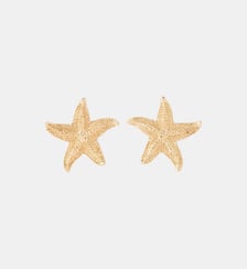 Petites boucles d'oreilles étoile mer effet sablé Balaboosté