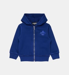 Sweat-shirt entièrement zippé avec Maple Leaf Dsquared2