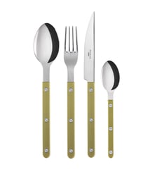 Set de 4 couverts de table, Bistrot Pearly Sabre