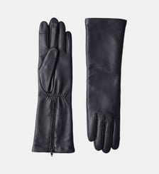 Gants Edna Femme Cuir Agneau Doublés Cachemire Agnelle