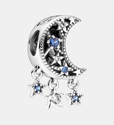 Charm Étoile & Croissant de Lune Pandora