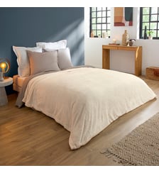 Couverture Polaire Extra Douce Coloris Ecru Dodo