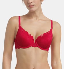Soutien-gorge corbeille en dentelle florale Dim Lacy Dim