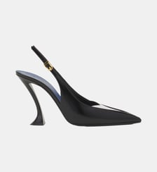 Slingback Serenade En Cuir Lanvin