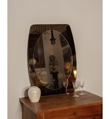 Miroir bicolore italien Igor N°853- Produit chiné Debongout