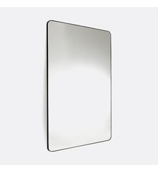Miroir rectangulaire, en métal fer, largeur 80 x hauteur 120 cm La Redoute Interieurs