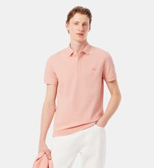 Polo droit en coton piqué stretch Paris Lacoste