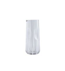 Carafe à eau en verre à rayures OYOY