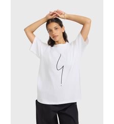 t-shirt en coton Point d'Ironie Agnès b.