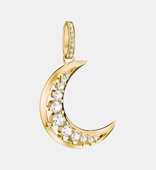 Pendentif lune avec zirconia blanche Thomas Sabo