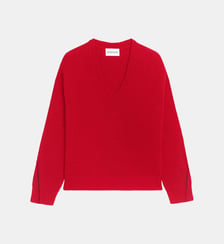 Pull col V Lily Bompard