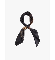 bandana sérigraphié en soie Agnès b.