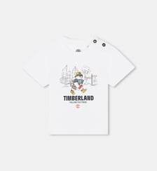 T-shirt à col rond pressionné Timberland