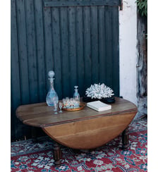 Table basse pliante Léonie N°185- Produit chiné Debongout