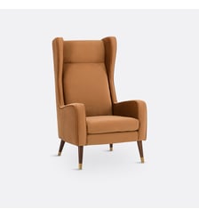 Fauteuil XXL, en velours La Redoute Interieurs