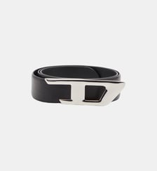 Ceinture 4 cm en cuir avec boucle D Diesel
