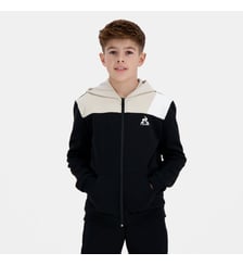 Sweat zippé à capuche molletonné mixte Le Coq Sportif