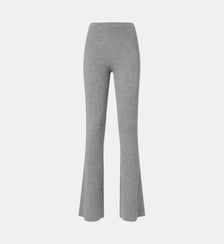 Pantalon long évasé en maille Pinko