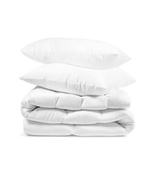 Pack TEMPÉRÉ Couette + Oreiller(s) - Coton Bio - Jacques Wake Me Green